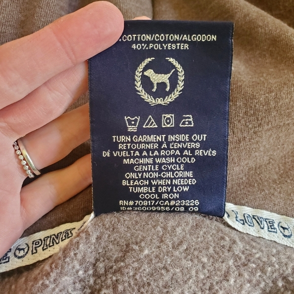 Victoria's Secret PINK Vintage Bling Hoodie HTF - Picture 6 of 9